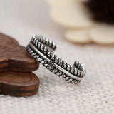 Twisted twisted silk vintage distressed ring – Surprise Gifts — 3