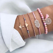 Bead Chain Bracelet Set Anklet – Jewelry Gift Ideas — 6