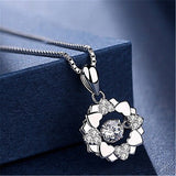 Smart Snowflake Pendant Silver Plated Necklace – Jewelry Gift Ideas — 3
