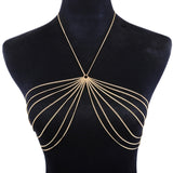 Metal Body Chain, Clothing Matching Necklace – Jewelry Gift Ideas — 3