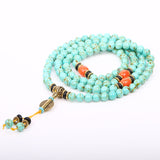 Turquoise Bracelet Ethnic Wind 8MM Ball – Jewelry Gift Ideas — 3
