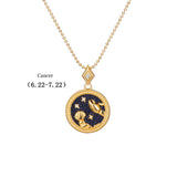 S925 Silver Twelve Constellation Pendant Necklace – Jewelry Gift Ideas — 6
