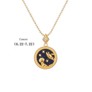 S925 Silver Twelve Constellation Pendant Necklace – Jewelry Gift Ideas — 6