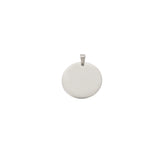 Stainless Steel Round Circle Heart Pendant – Jewelry Gift Ideas — 7