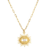 Boho Evil Bllue Eye Necklace For Women Men Snake – Jewelry Gift Ideas — 4