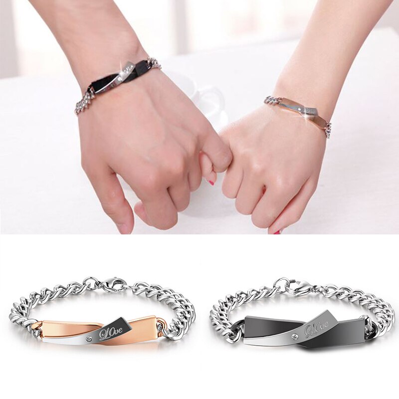Couple cross bracelet – Jewelry Gift Ideas — 1