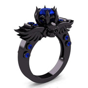 Style Skull Ring Ruby Ring Style Accessories – Stylish Gifts — 10