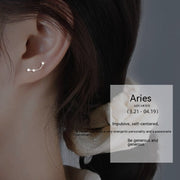S925 Sterling Silver Constellation Stud Earrings – Gifts for Her — 1
