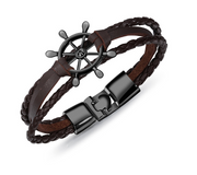 Alloy Leather Charm Bracelets – Jewelry Gift Ideas — 2