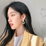 Autumn and winter geometric earrings female – Gifts for Her — 5
