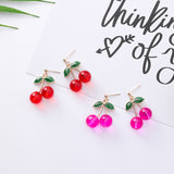 Little Cherry Exaggerated Earrings – Practical Gifts — 6