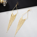 Bohemian Ethnic Diamond Tassel Earrings – Holiday Gift Ideas — 5