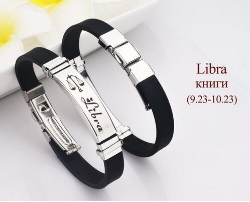 12 constellation silicone stainless steel – Jewelry Gift Ideas — 5