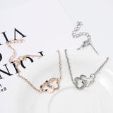 Simple Two Heart Bracelet In Europe And America – Jewelry Gift Ideas — 2
