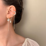 Fashion Light Luxury Micro Inset Zircon Moon Ear Clip – Stylish Gifts — 3