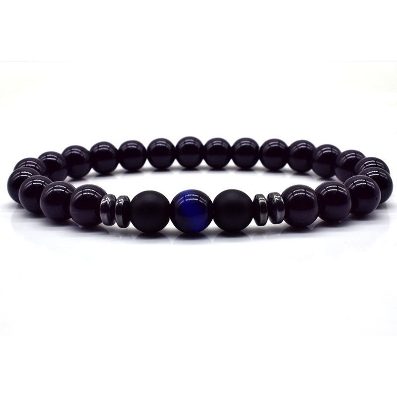Natural stone bracelet couple beaded – Jewelry Gift Ideas — 1