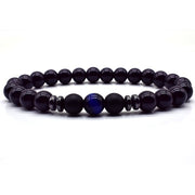 Natural stone bracelet couple beaded – Jewelry Gift Ideas — 1