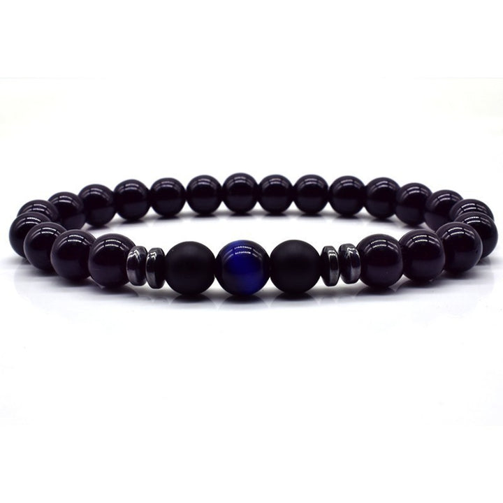 Natural stone bracelet couple beaded – Jewelry Gift Ideas — 1