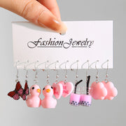 Butterfly Cloud Duck Earring Set – Jewelry Gift Ideas — 4