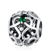 Vintage Design 925 Sterling Silver Charm Round Beads – Stylish Gifts — 6
