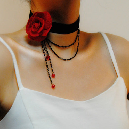 Accessories Vintage Rose Tassel Pendant Queen – Jewelry Gift Ideas — 2