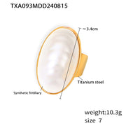 Fritillary Pendant Clavicle Necklace Ring – Jewelry Gift Ideas — 6