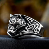 European And American Retro Wolf Head Ring – Everyday Gifts — 5