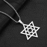 Jewish Six-pointed Star Edge Symbol Pendant – Jewelry Gift Ideas — 1