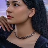 Fashion Necklace Leopard Print Short Thick Chain – Jewelry Gift Ideas — 1