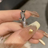 Maillard Style Vintage Amber Natural Stone Ring – Stylish Gifts — 7