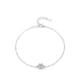 S925 Sterling Silver Six-claw Single Diamond – Jewelry Gift Ideas — 2