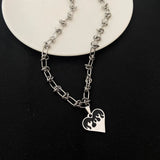 Women's Fashion Love Flame Shape Pendant Necklace – Jewelry Gift Ideas — 2