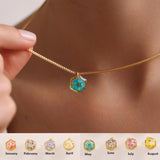 December Flower Lucky Flower Pendant Necklace – Jewelry Gift Ideas — 1