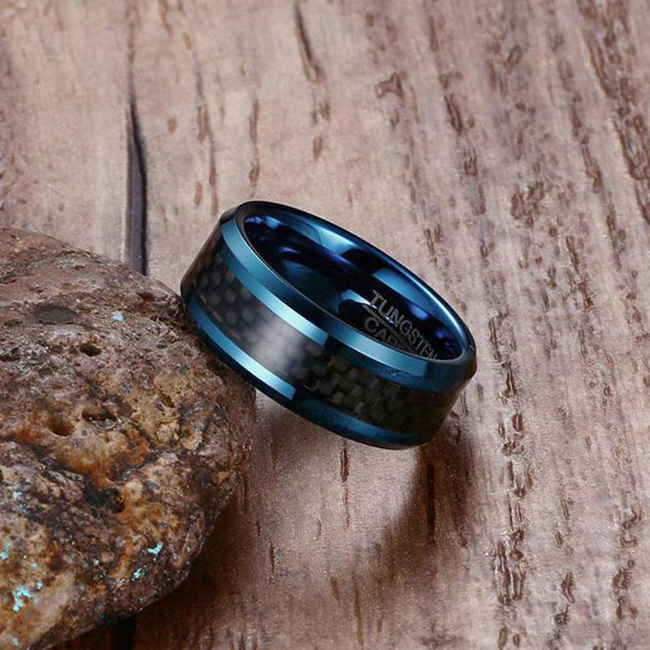 European And American Black Carbon Fiber Tungsten – Birthday Gifts — 1