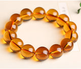 Female Kumquat Yellow Pixiu Natural Crystal Bracelet – Gifts for Her — 2