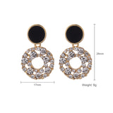 Earrings Frosted Shell Beads Solid Color – Practical Gifts — 7