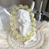 Natural Crystal Lemon Crystal Bracelet Women's – Jewelry Gift Ideas — 1