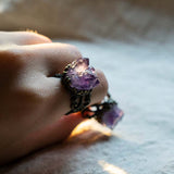 Amethyst Bronze Openwork Air Quality Simple Mouth – Holiday Gift Ideas — 1