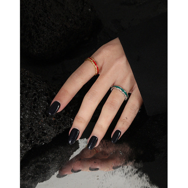 Women's Minimalist Versatile Micro Inlaid Drop – Gifts for Her — 1