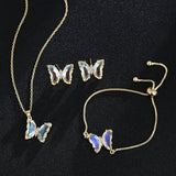 Butterfly Necklace Jewelry Set – Jewelry Gift Ideas — 9