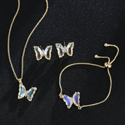 Butterfly Necklace Jewelry Set – Jewelry Gift Ideas — 9