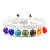 Seven Color Beaded Turquoise Handwoven Bracelet – Jewelry Gift Ideas — 10