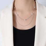 Women's Double Layer Titanium Steel Ins Fashion – Jewelry Gift Ideas — 4