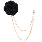 Fashion Handmade Rose Brooch Tassel Men Suit – Stylish Gifts — 15