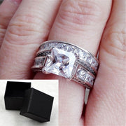 Style Charm Couple Rings His Her Silver Color – Gifts for Couples — 5