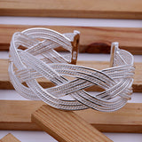 Silver Bangle Bracelet – Jewelry Gift Ideas — 10