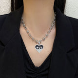 Women's Fashion Love Flame Shape Pendant Necklace – Jewelry Gift Ideas — 4