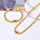 Design Clavicle Chain Oval Eye Pendant – Jewelry Gift Ideas — 4