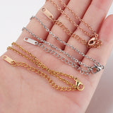 Stainless Steel DIY 2Mm Bracelet Chain Accessories – Stylish Gifts — 2