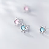 S925 Silver Fashion Sweet Sunflower Earrings – Stylish Gifts — 1